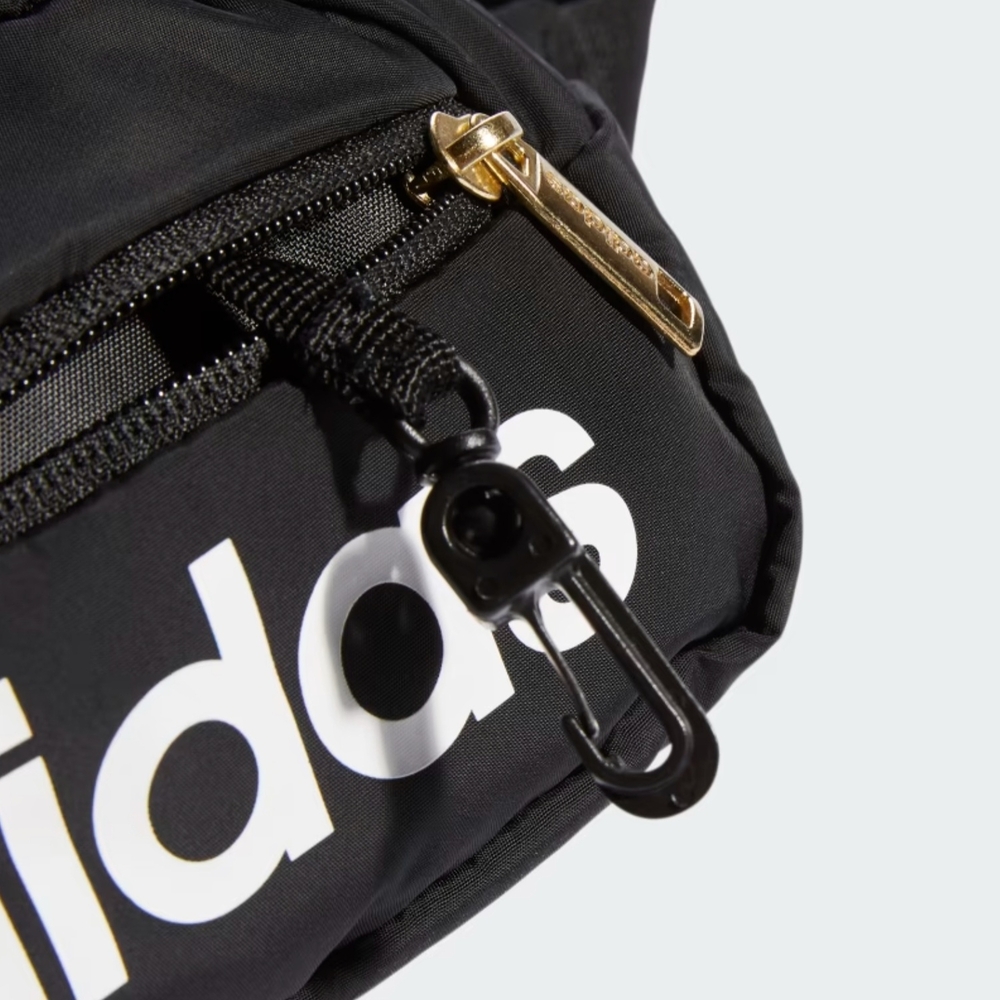 * Adidas Unisex Waist Pack Belt Workout Fitness Fannypack Crossbody Bag Black - Picture 6 of 15